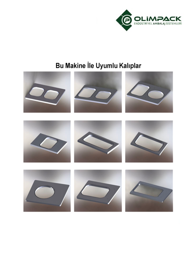 OLİMPACK MT 05 MANUEL MASAÜSTÜ TABAK KAPAMA MAKİNESİ - 3